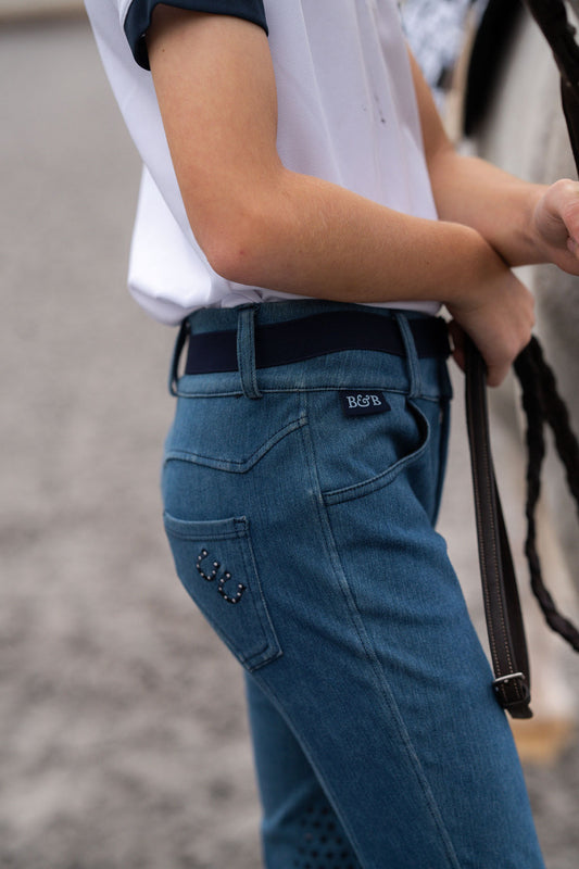 Boys and Girls Riding Jeans