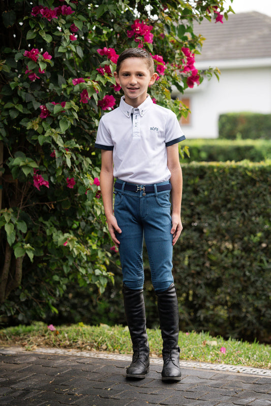 Boys and Girls Riding Jeans