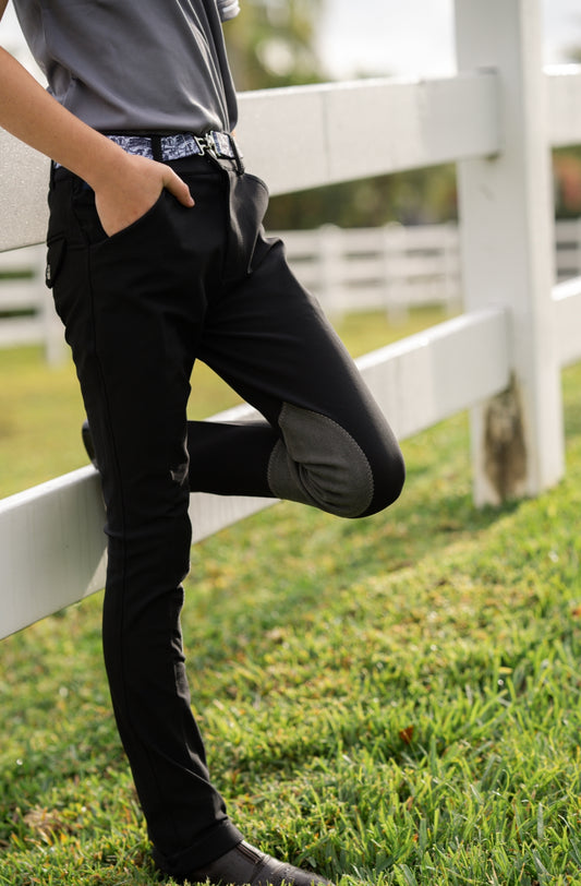 Boys Jodphurs Black
