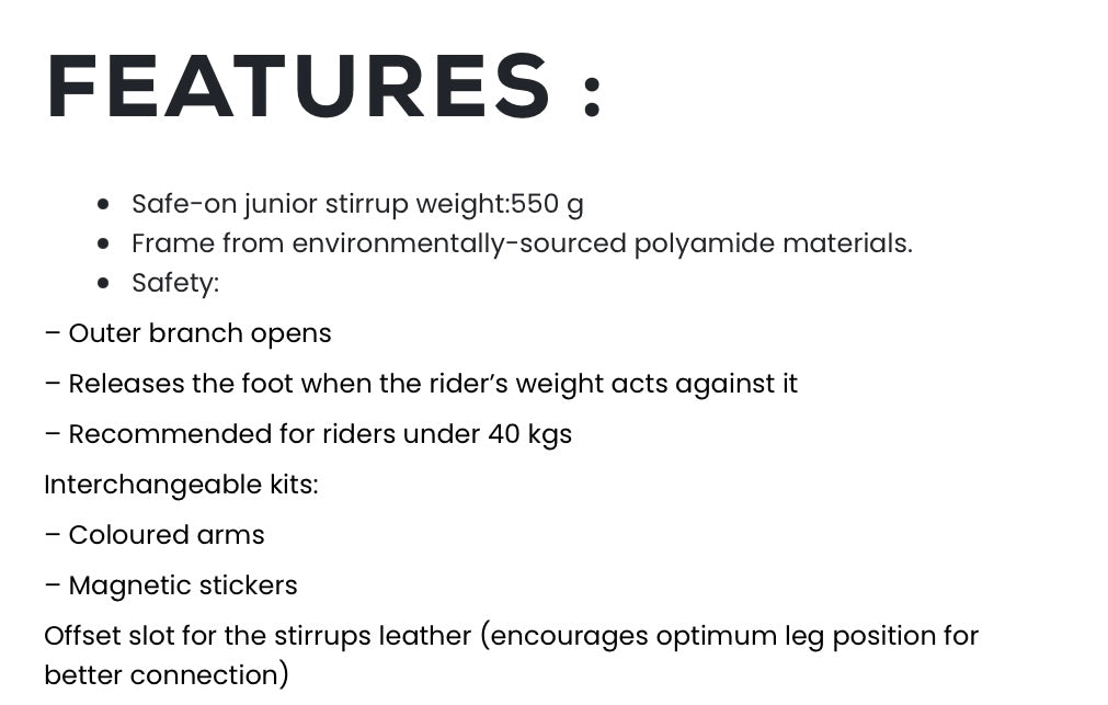 Safe On Flex On Stirrups