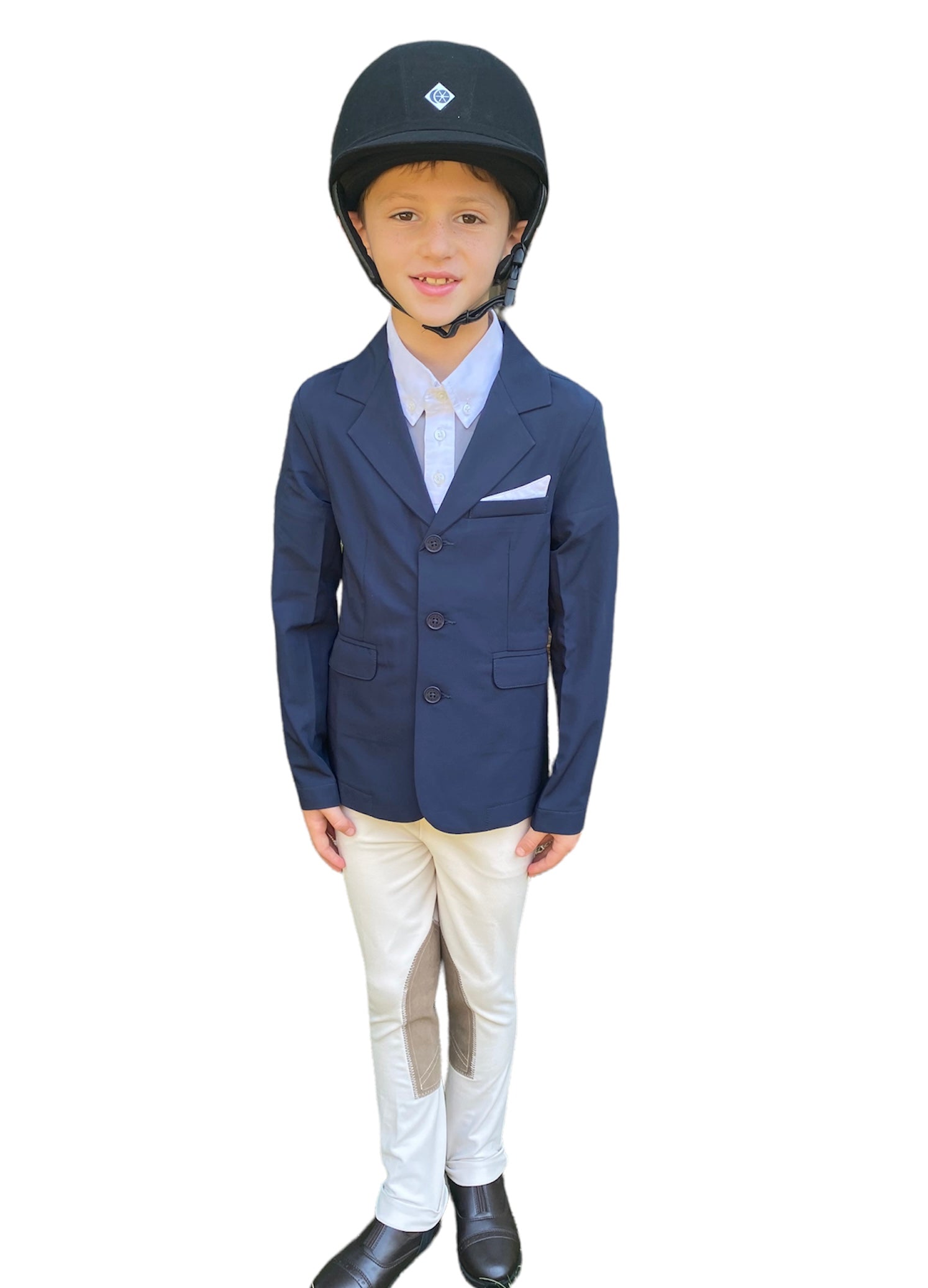 Boys Max Navy Show coat – BelleandBow