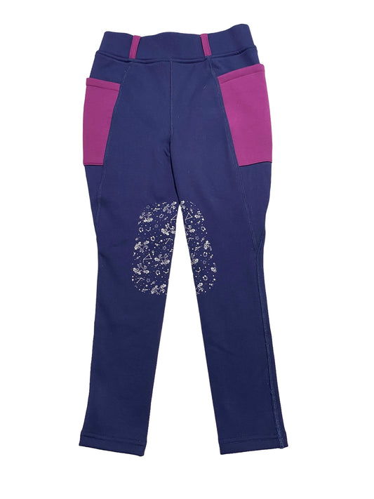 Fleece Tights navy wish